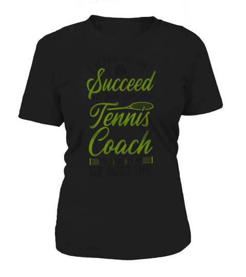 Funny Tennis Player Racket Coach Women's T-Shirt