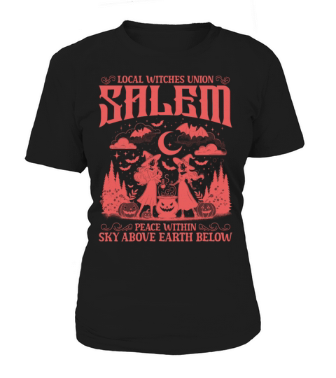 Local Witches Union Salem Women's T-Shirt