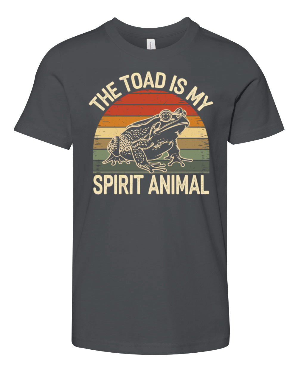 The Toad Is My Spirit Animal Frog Youth Unisex Jersey Tee