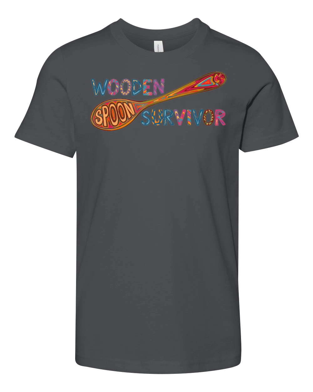 Wooden Spoon Survivor colorful Youth Unisex Jersey Tee