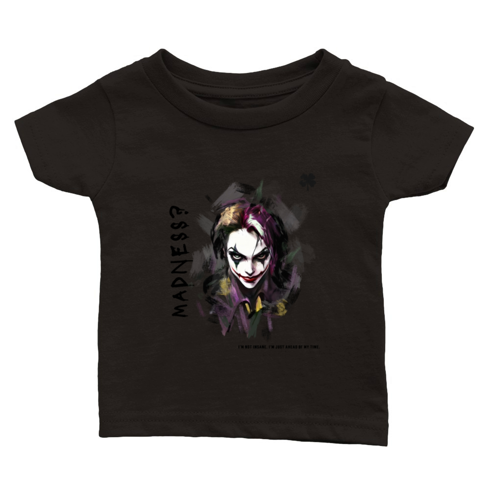 Jester Madness Classic Baby Crewneck T-shirt