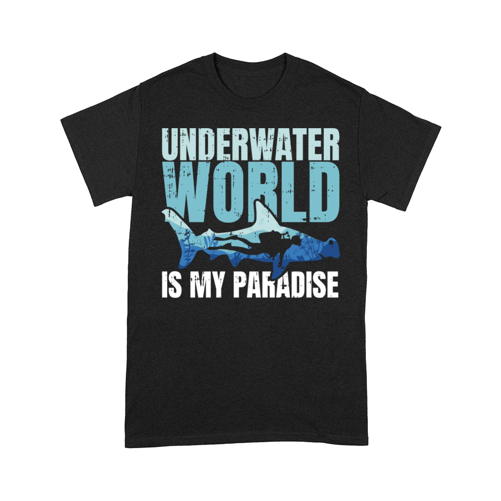 Underwater World Is My Paradise Comfort T-shirt