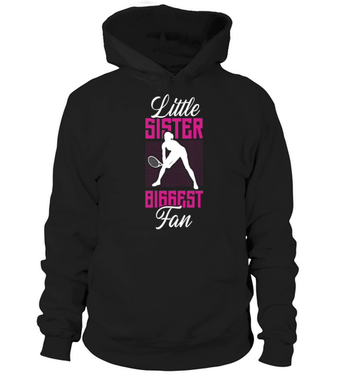 Funny Tennis Player Racket Sister Hoodie Unisex