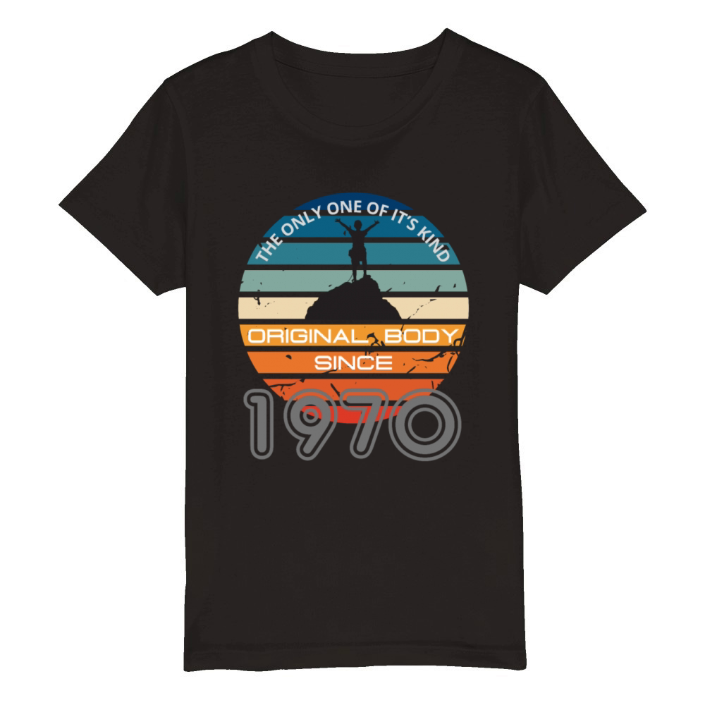 Birthday shirt for the Class of 1970 sweet gift Organic Kids Crewneck T-shirt
