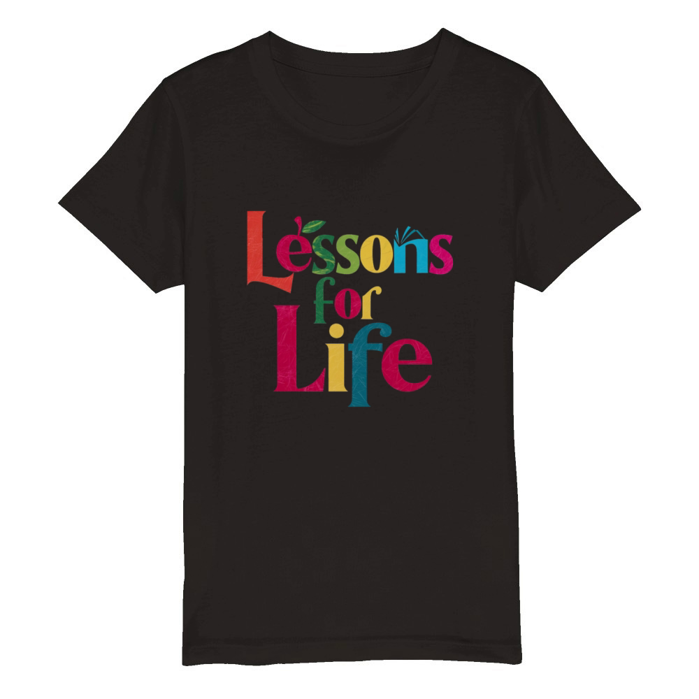 Life Lesson T Shirt Organic Kids Crewneck T-shirt
