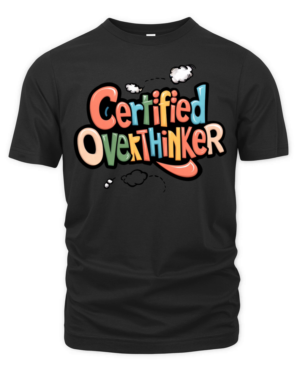 Certified Overthinker Organic Unisex T-shirt