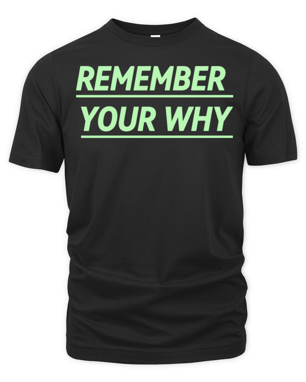 REMEMBER YOUR WHY Organic Unisex T-shirt