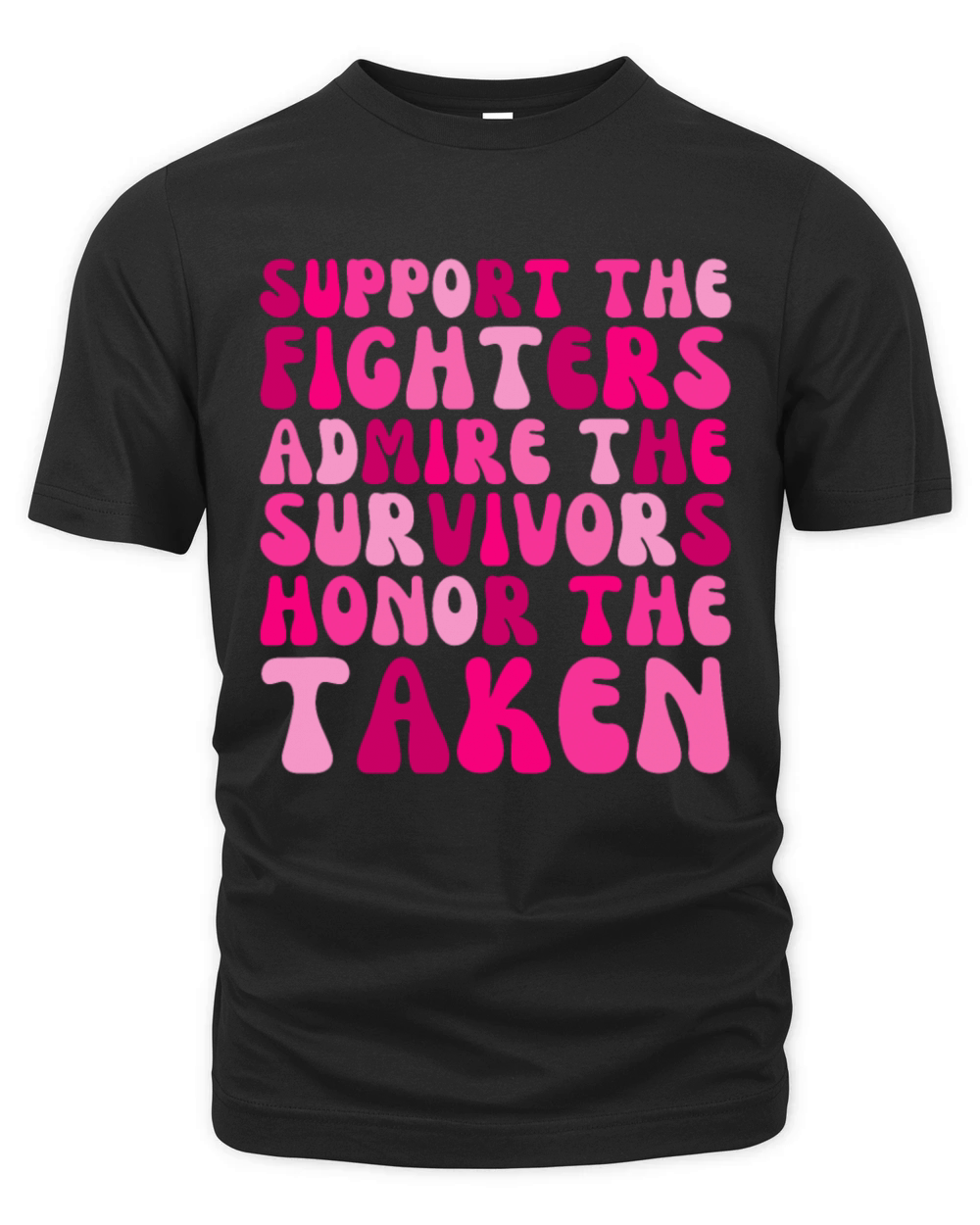 Support The Fighters Admire The Survivors Organic Unisex T-shirt