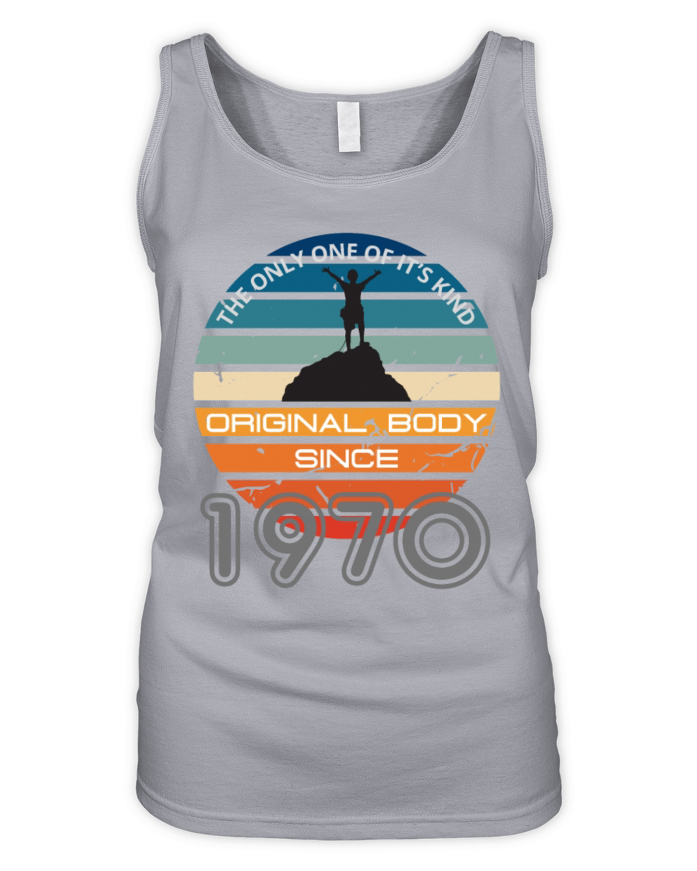 Birthday shirt for the Class of 1970 sweet gift Organic Women's Tank Top