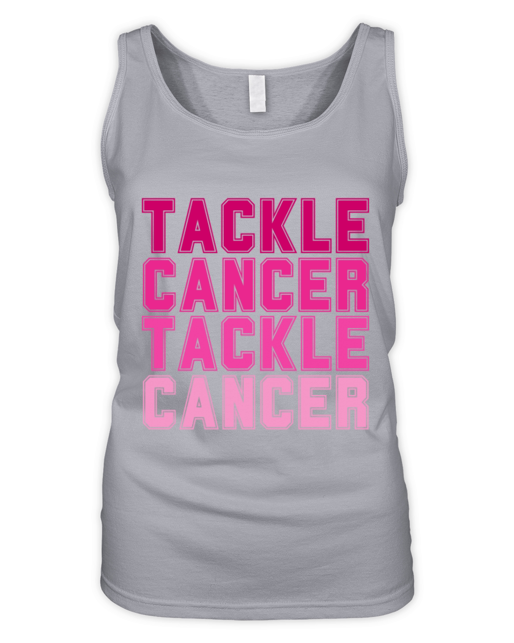 Tackle Cancer Breast Cancer Awareness Organic Women's Tank Top