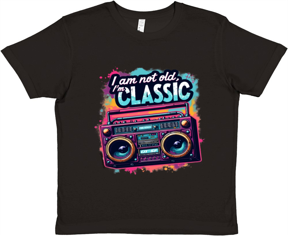 Aint No School Like the Old School for a 80s Fan Premium Kids Crewneck T-shirt