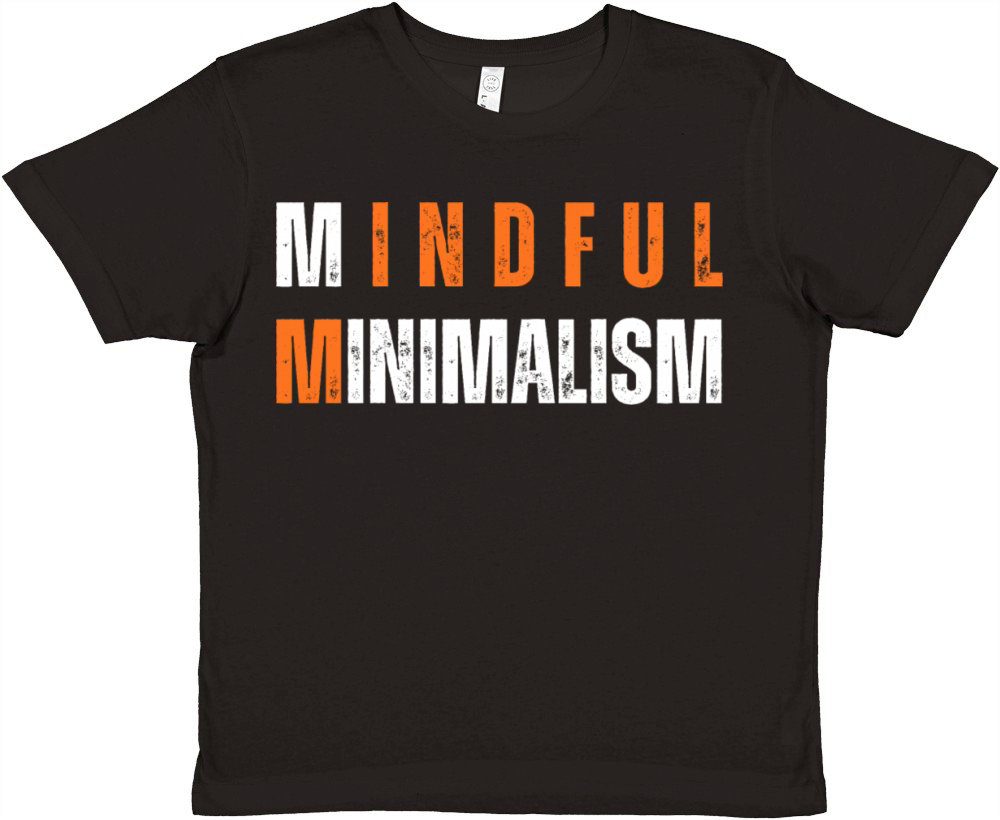 Mindful Minimalism Premium Kids Crewneck T-shirt