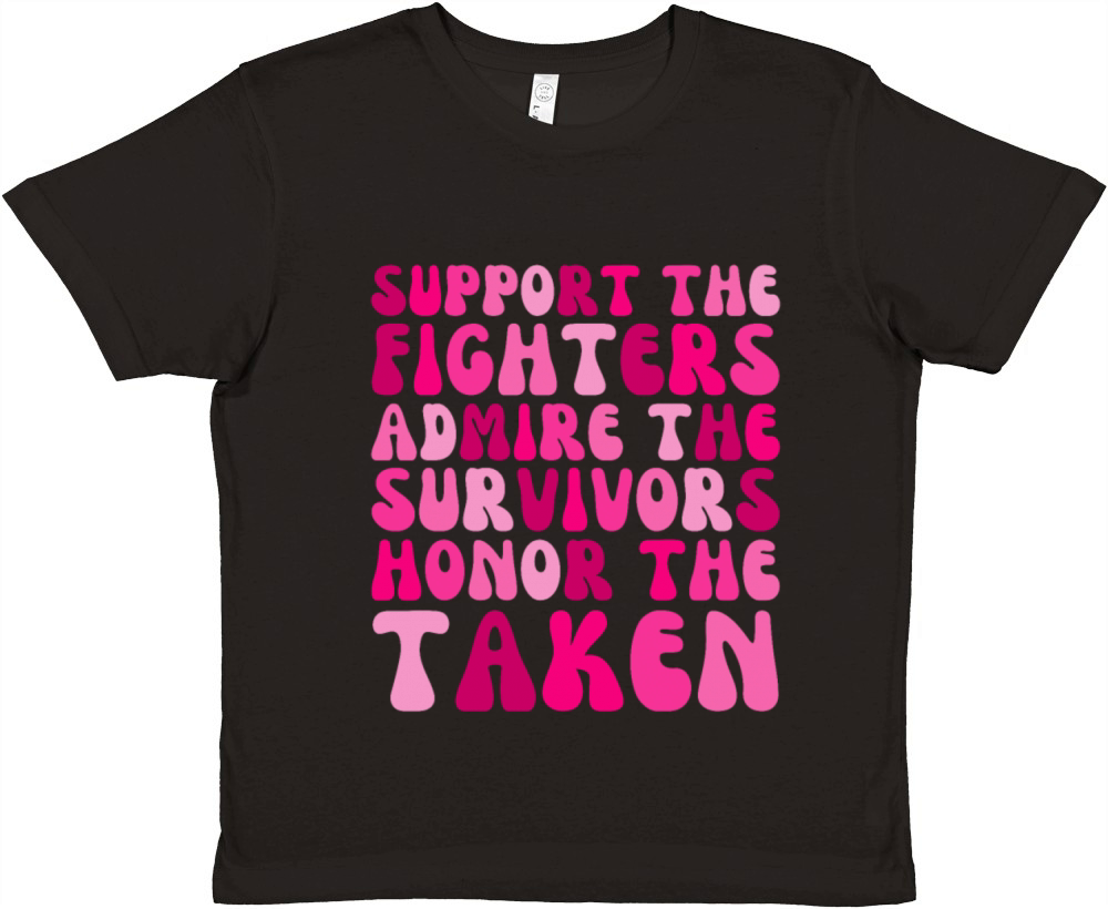 Support The Fighters Admire The Survivors Premium Kids Crewneck T-shirt