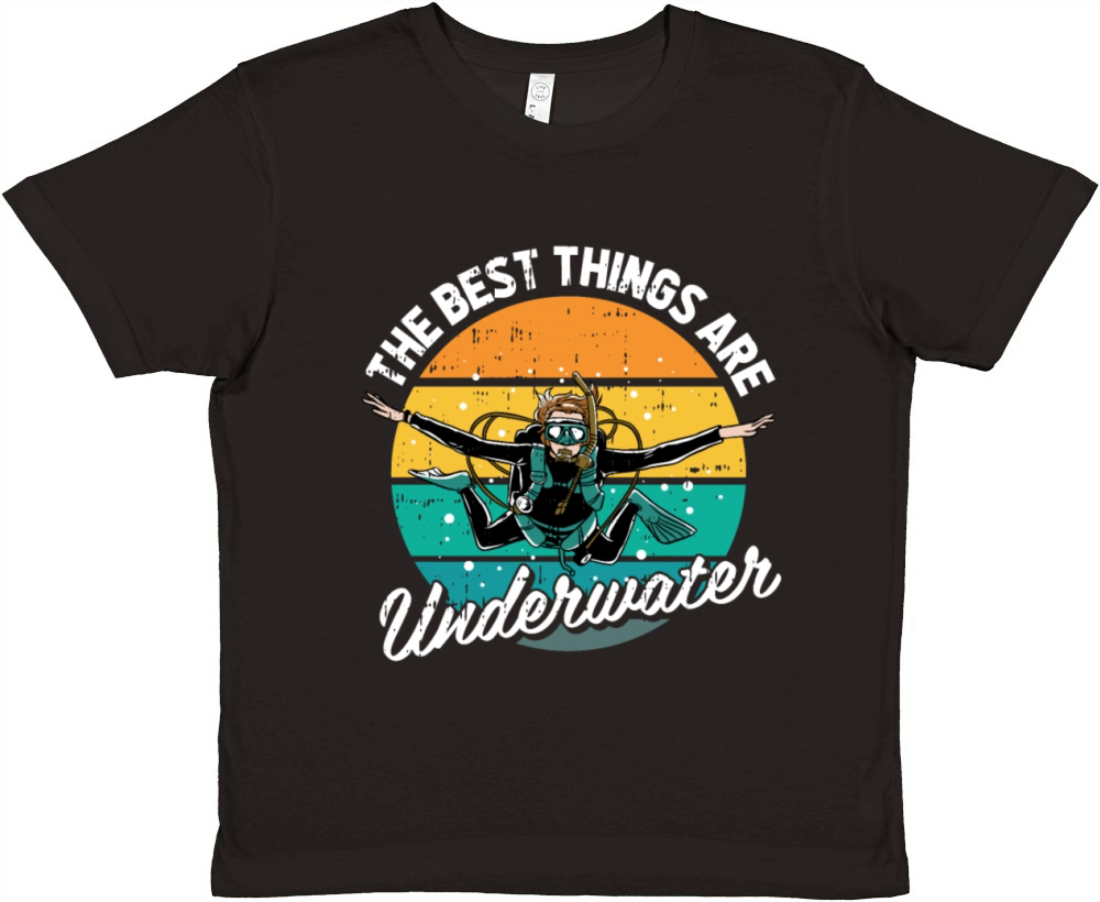 Underwater Paradise Premium Kids Crewneck T-shirt