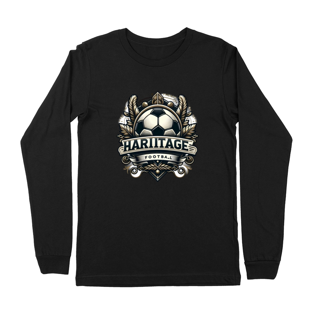 CLASSIC FOOTBALL LOGO FOR HERITAGE Premium Long Sleeve
