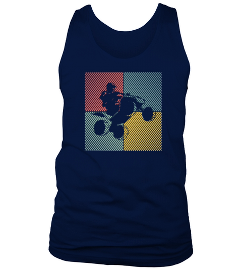 ATV Quad bike Offroad Vehicles Vintage Quad ATV Tank Top Unisex