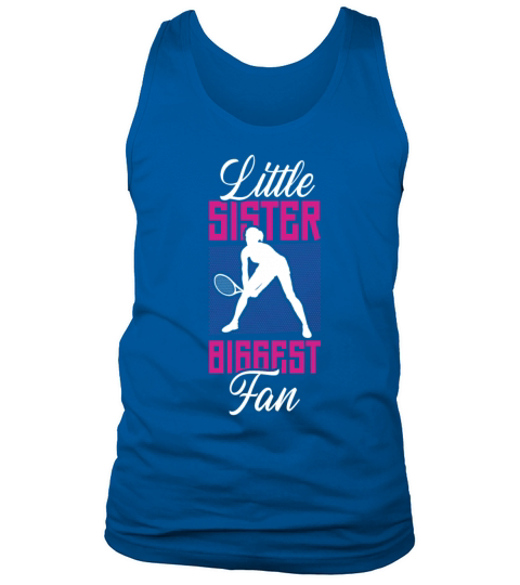 Funny Tennis Player Racket Sister Tank Top Unisex