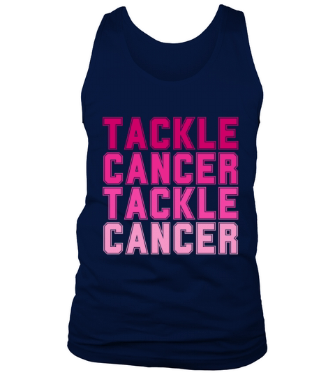 Tackle Cancer Breast Cancer Awareness Tank Top Unisex