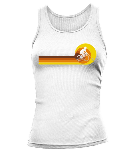Cycle Bike Wheel-Polo cyclists Vintage 70s 80s Tank top Woman