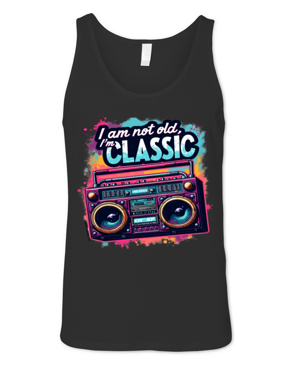 Aint No School Like the Old School for a 80s Fan Unisex Jersey Tank