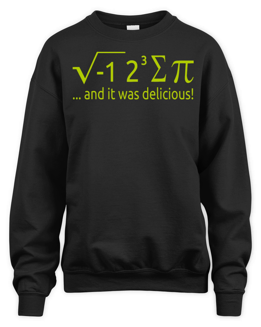 I Ate Some Pie And It Was Delicious 8 Pi Day 2BK2 Unisex Premium Crewneck Sweatshirt