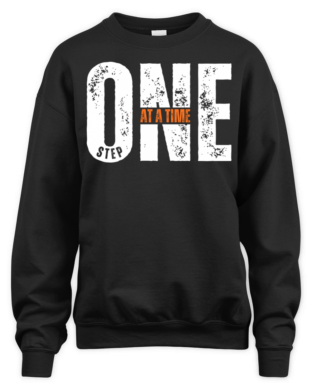 One Step at a Time Unisex Premium Crewneck Sweatshirt