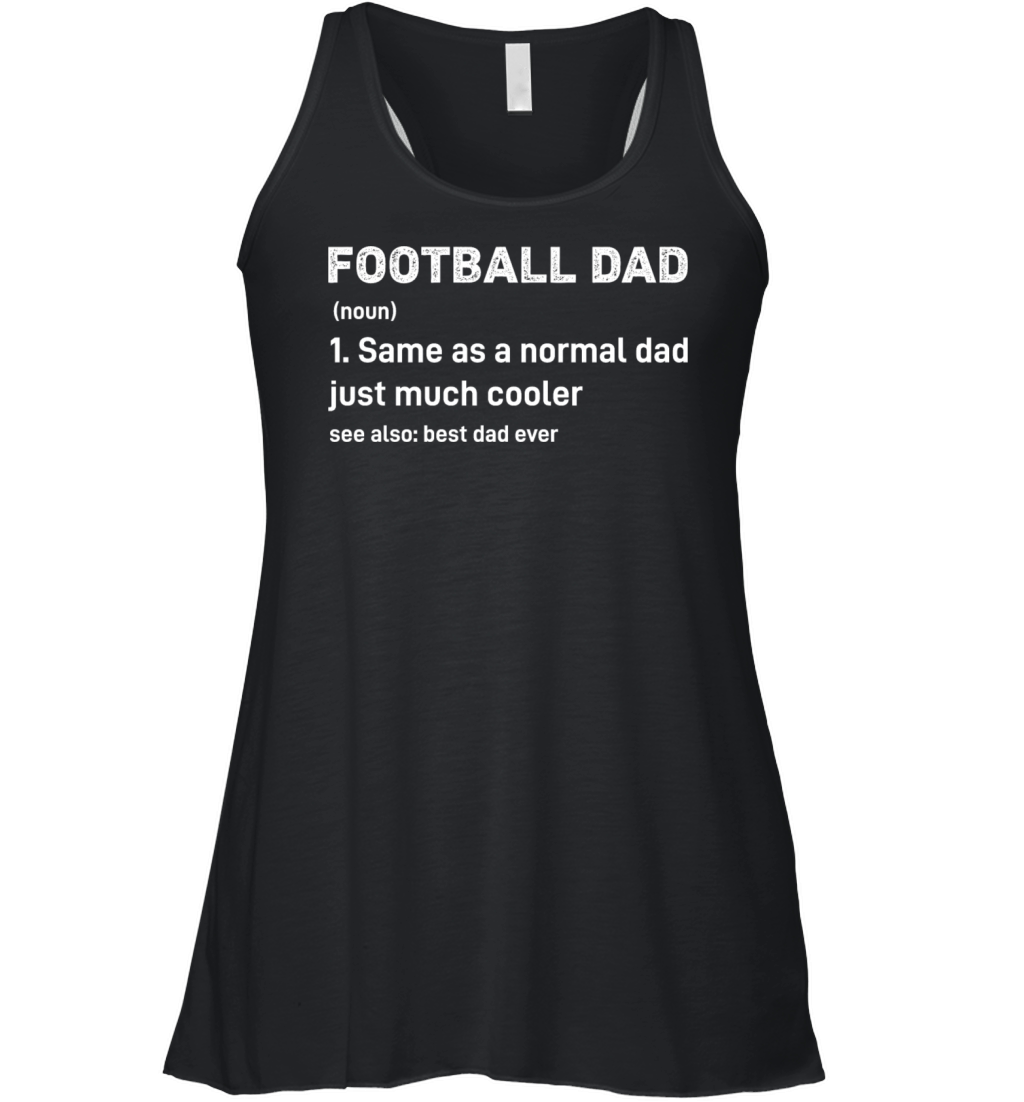 Football Dad Funny Definition Women's Flowy Tank Top