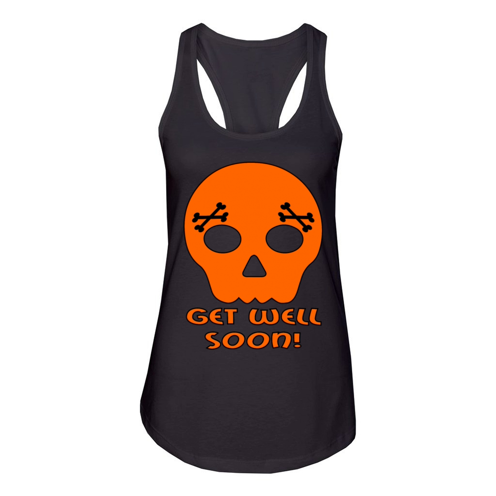 GET WELL SOON - HALLOWEEN COSTUME Women's Racerback Tank