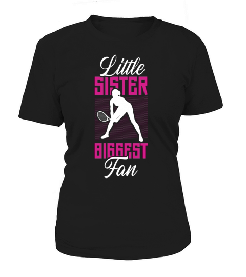 Funny Tennis Player Racket Sister Women's T-Shirt