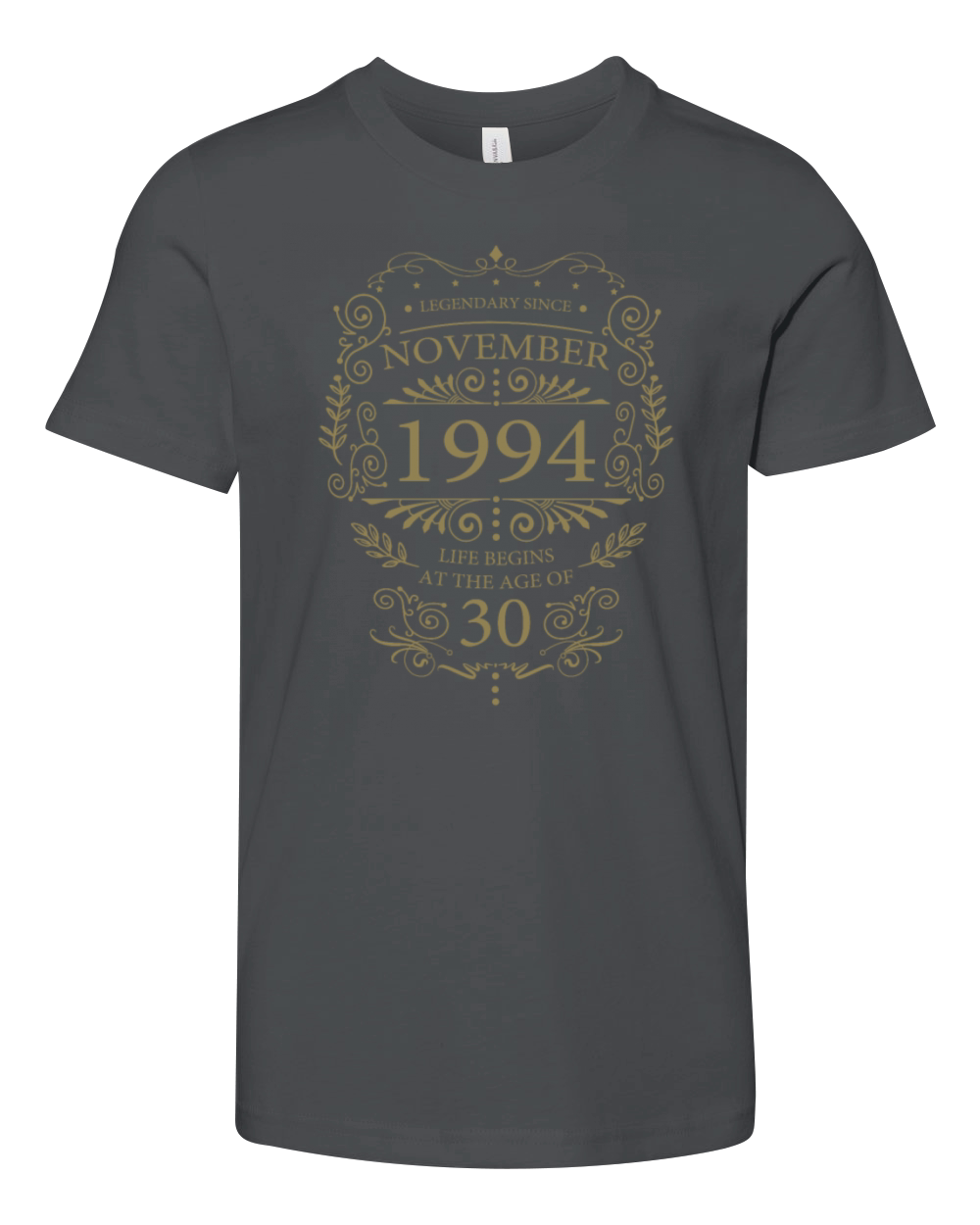 Legendary since November 1994 30th birthday Youth Unisex Jersey Tee
