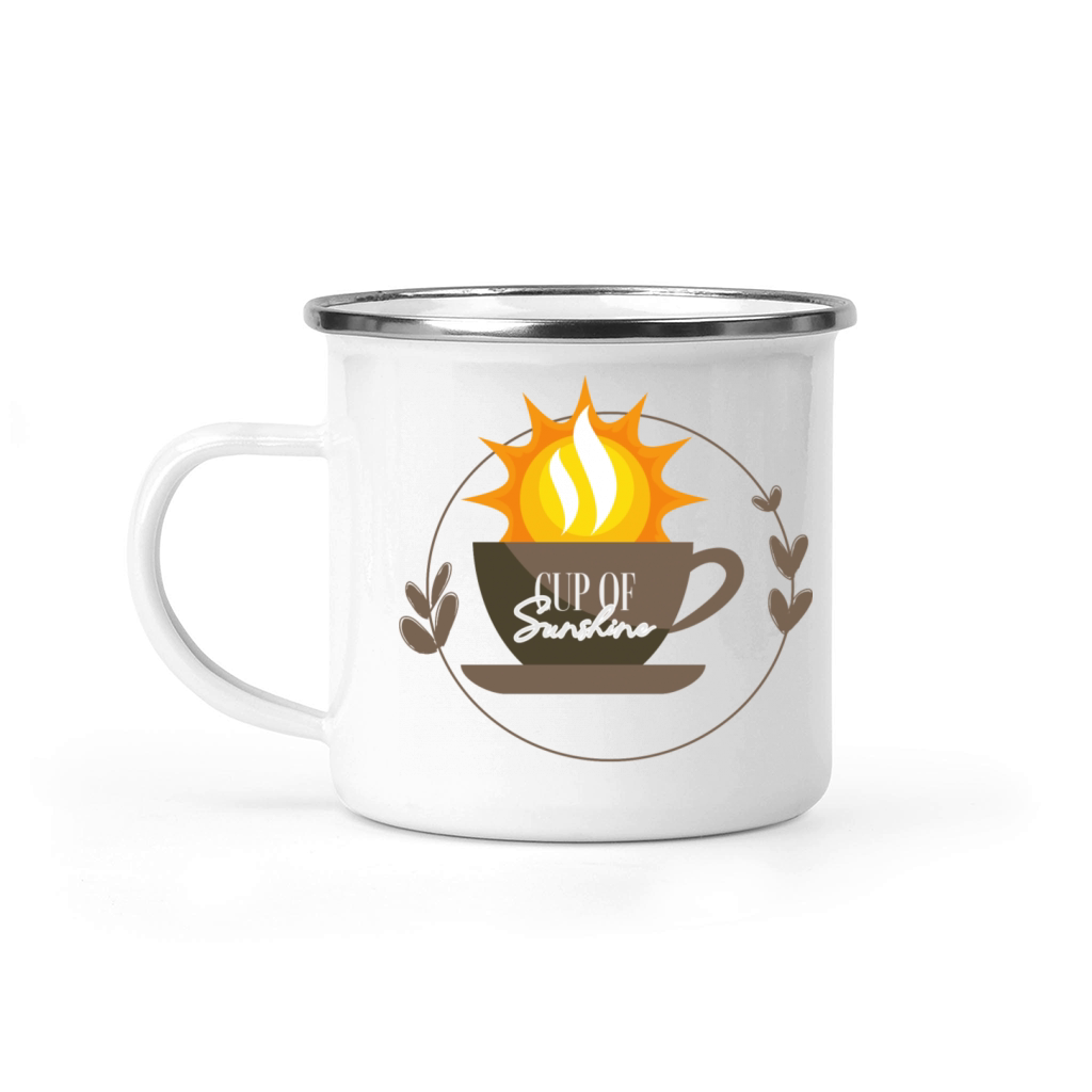 Coffee Cup Of Sunshine Camping Mug