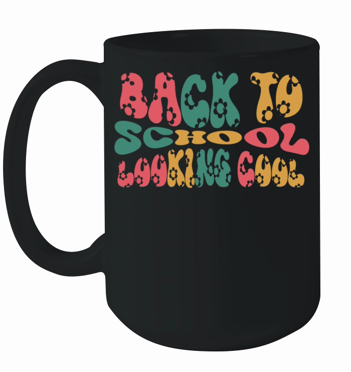 Back To School Looking Cool Ceramic Mug