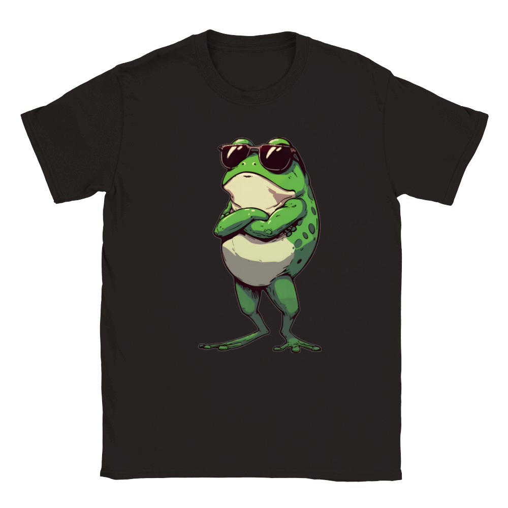 Cool Frog Classic Kids Crewneck T-shirt