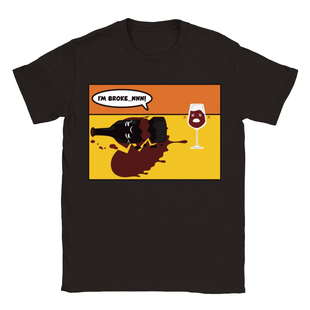 Drunken Melancholy - Funny Classic Kids Crewneck T-shirt