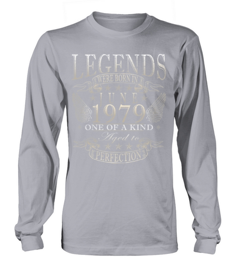 45th birthday 45 years June 1979 Long sleeved Unisex
