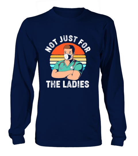 Retro Sunset RN Nursing Quote Male Nurse Long sleeved Unisex