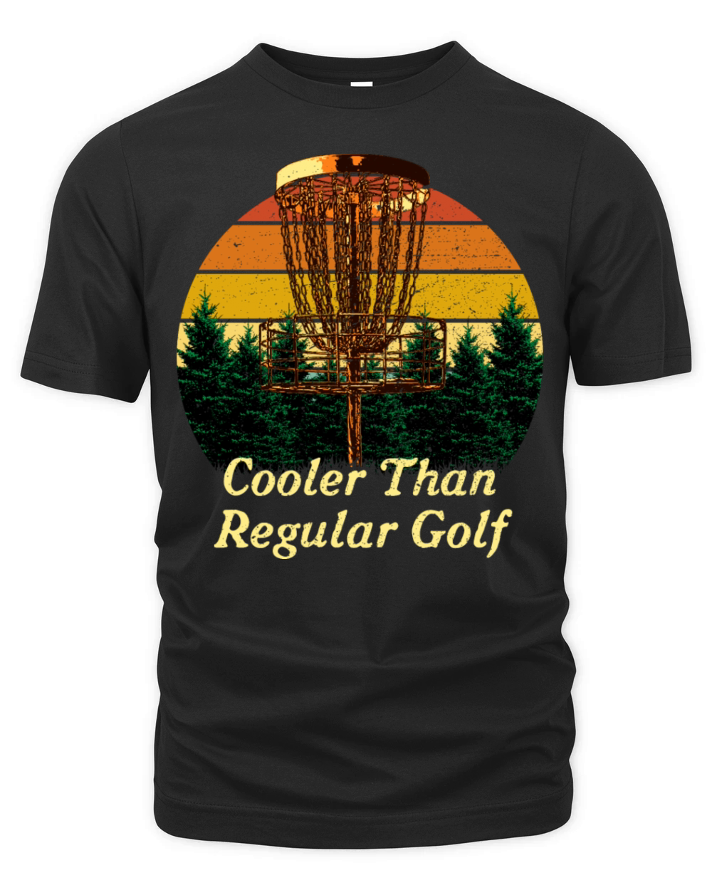 Cooler Than Regular Golf Sports Disc Golf Games Go Organic Unisex T-shirt