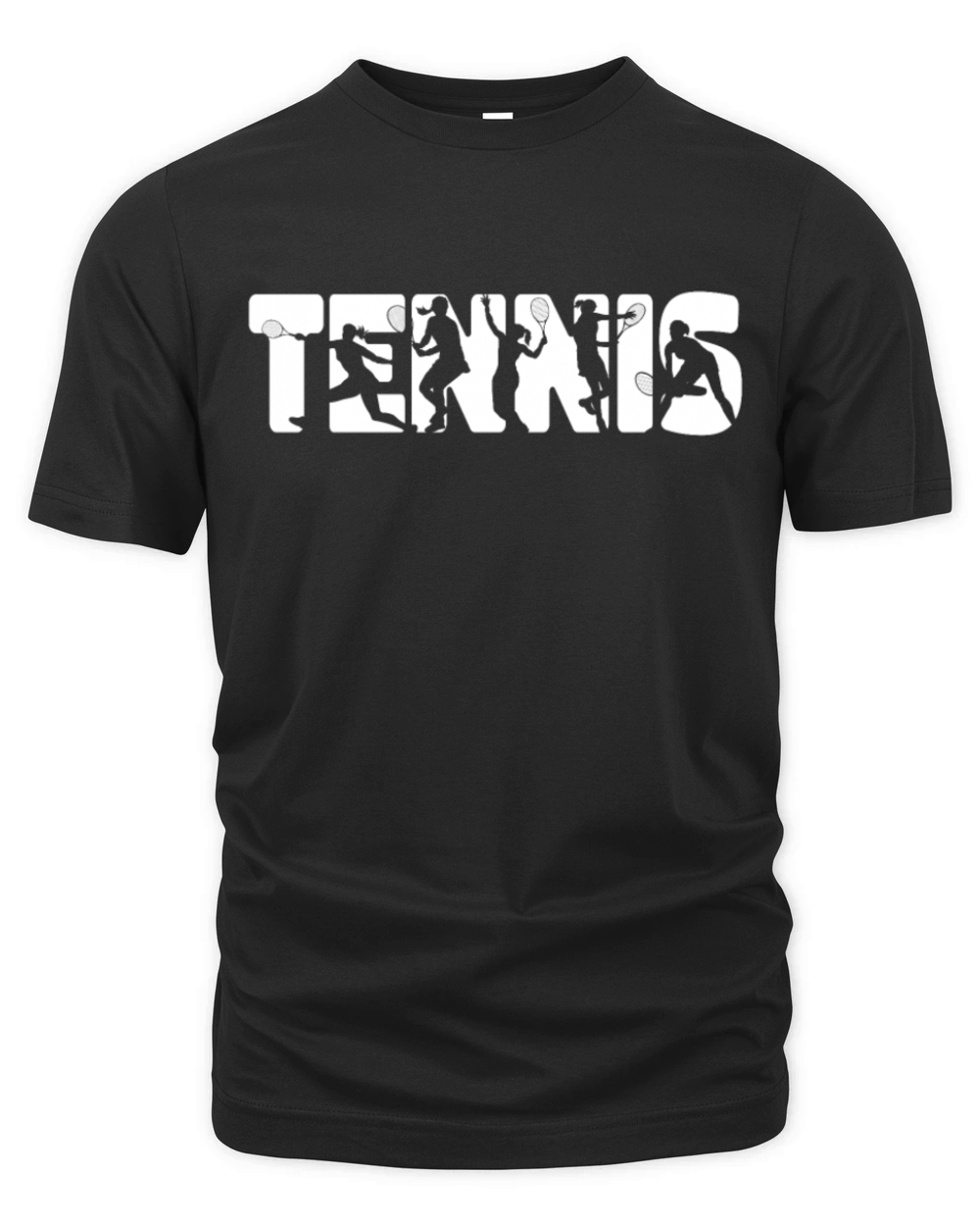 Funny Tennis Player Racket Tennis Organic Unisex T-shirt