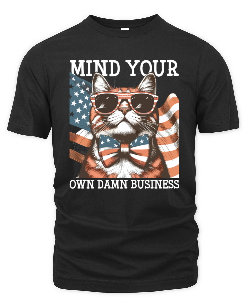 Mind Your Own Damn Business Harris Waltz 2024 Organic Unisex T-shirt