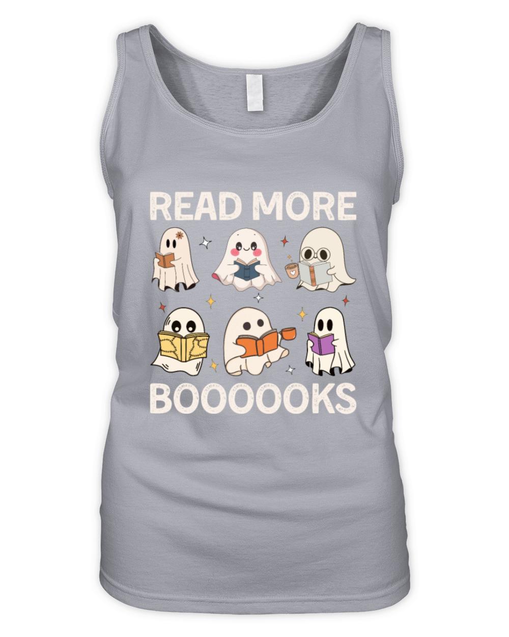 Read More Boooooks Reading Organic Women's Tank Top