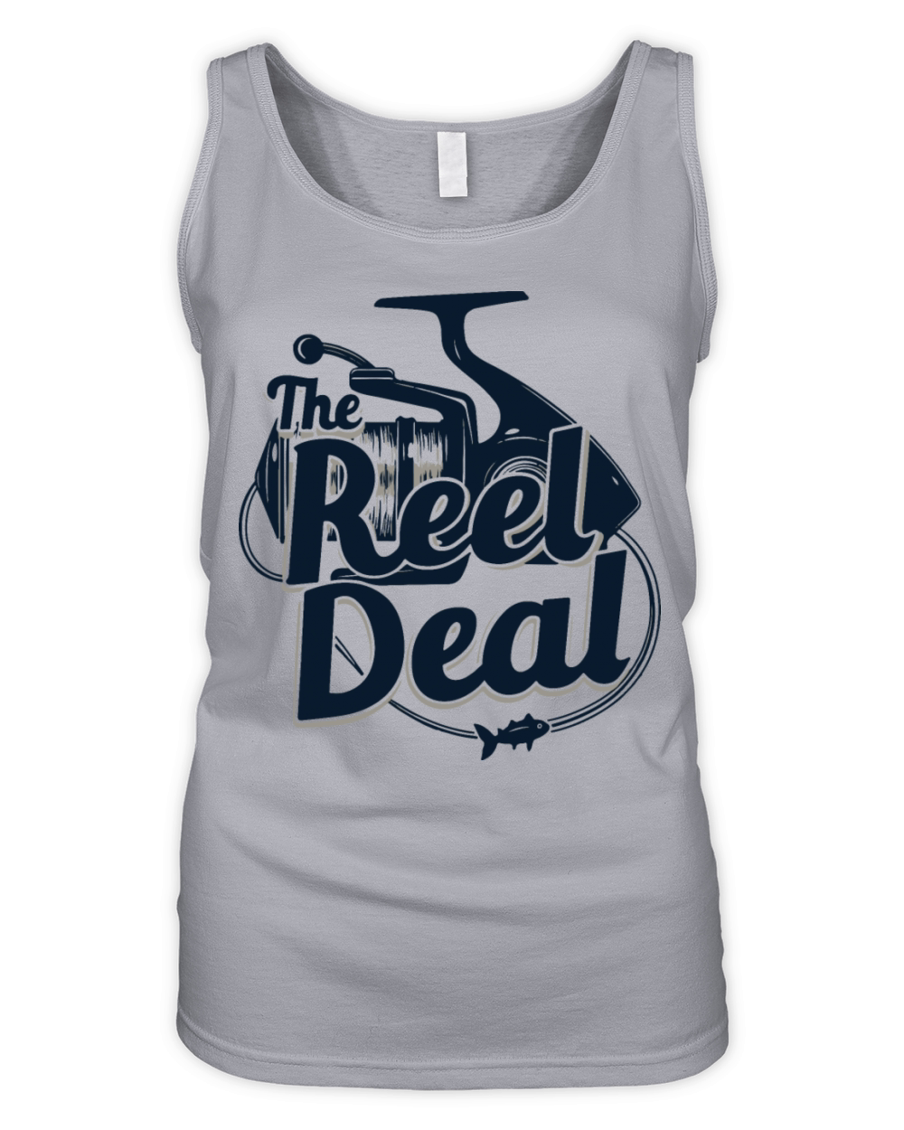 The Reel Deal - Fly Fishing Organic Women's Tank Top