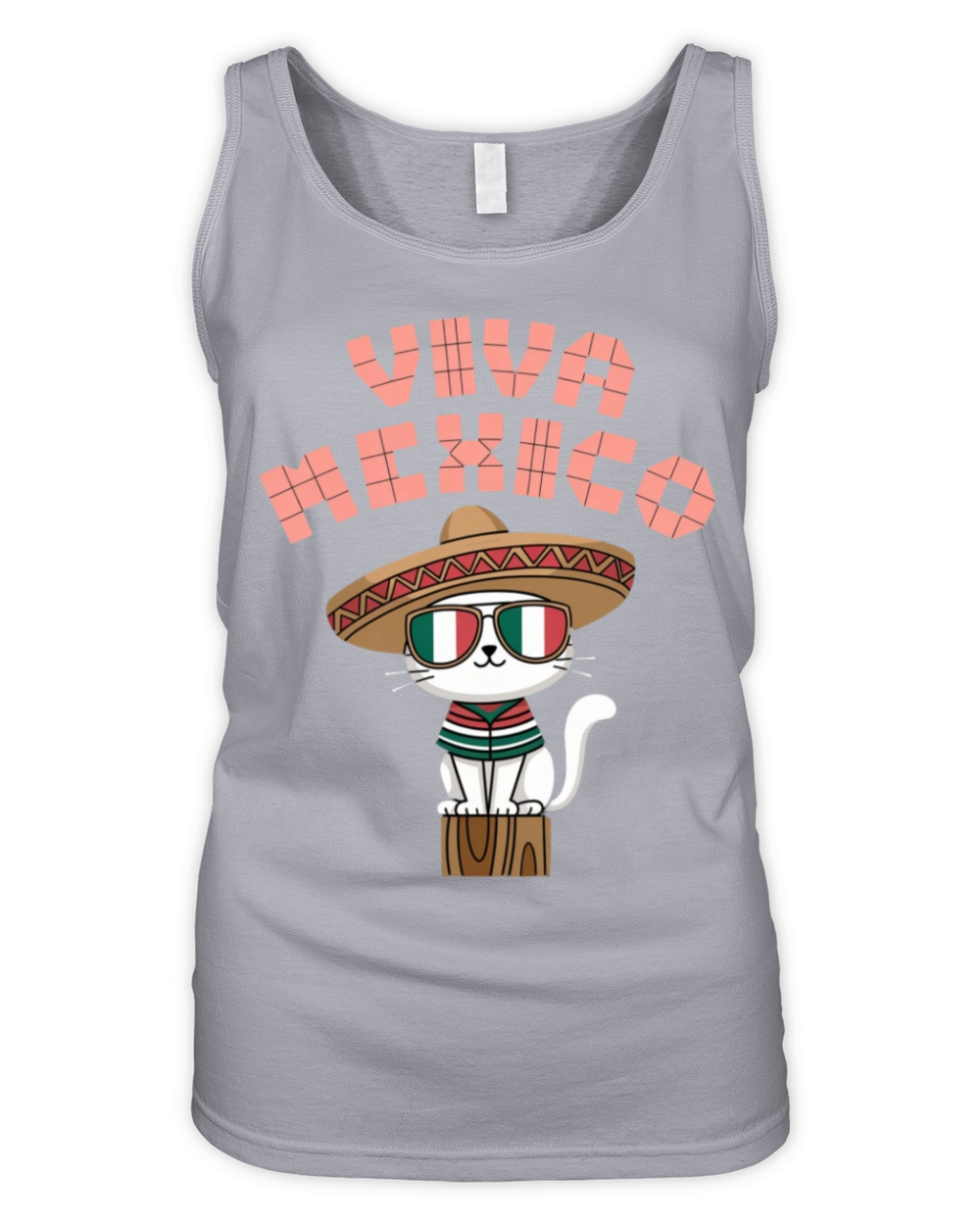 Viva Mexico Celebrate Hispanic Heritage Month Organic Women's Tank Top
