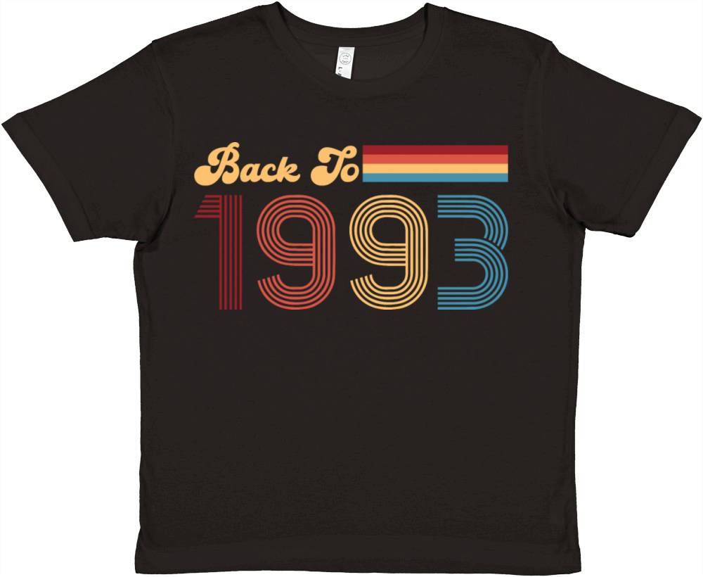 Back to 1993 - Vintage Premium Kids Crewneck T-shirt
