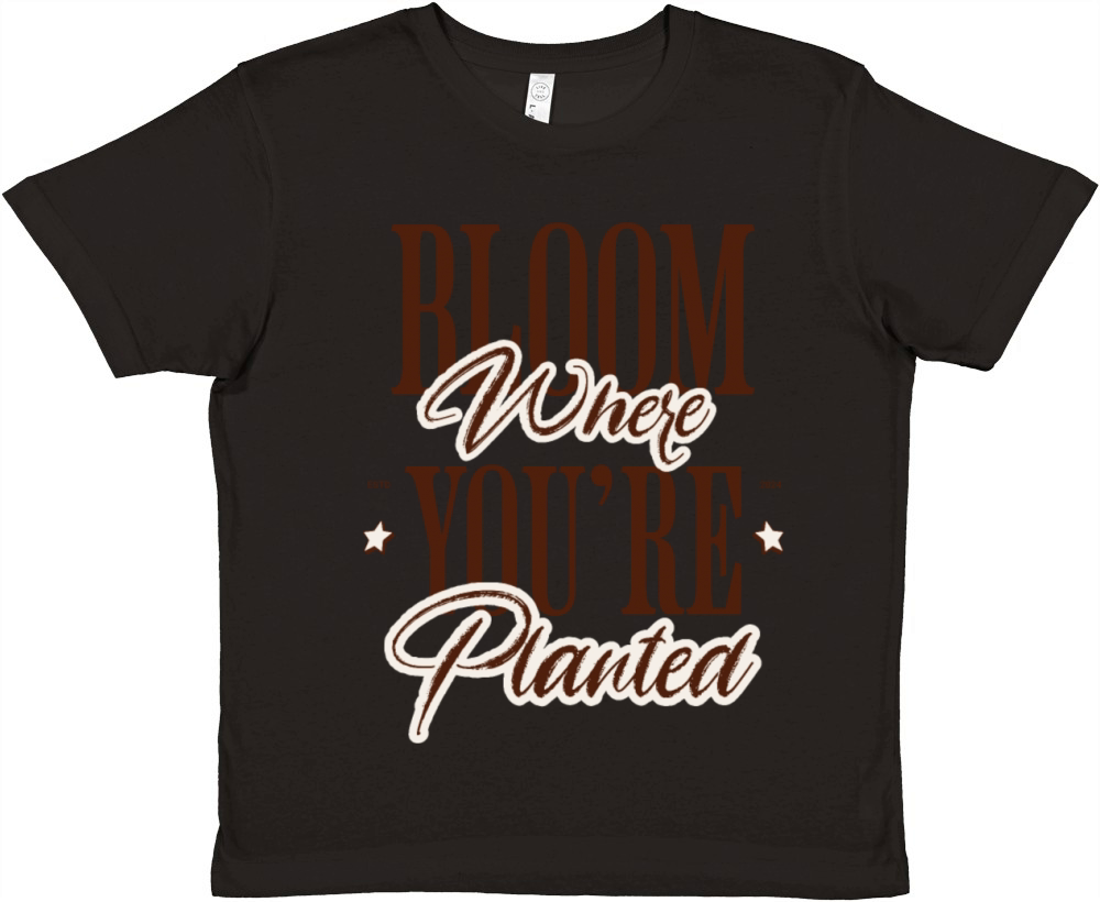 inspiration and power full tee design Premium Kids Crewneck T-shirt