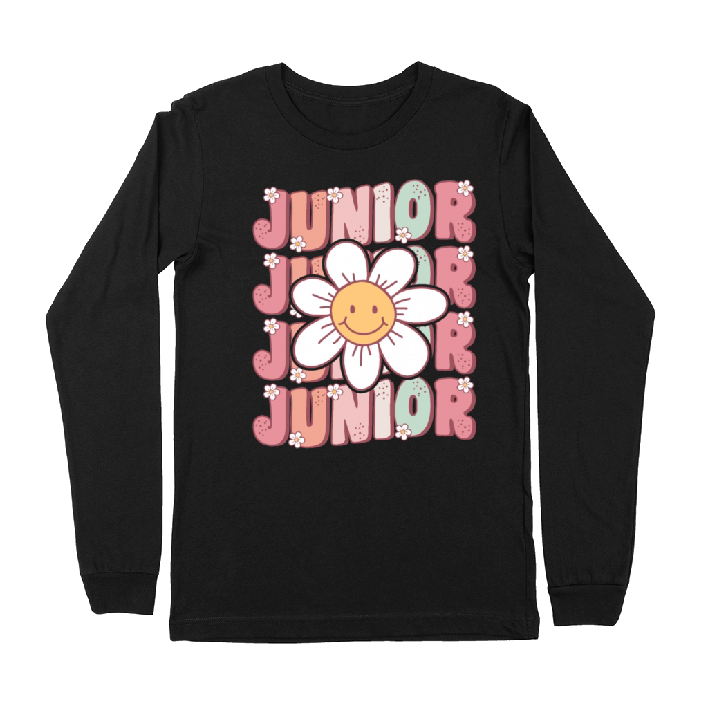 Groovy Junior 11th Grade Back To School Premium Long Sleeve