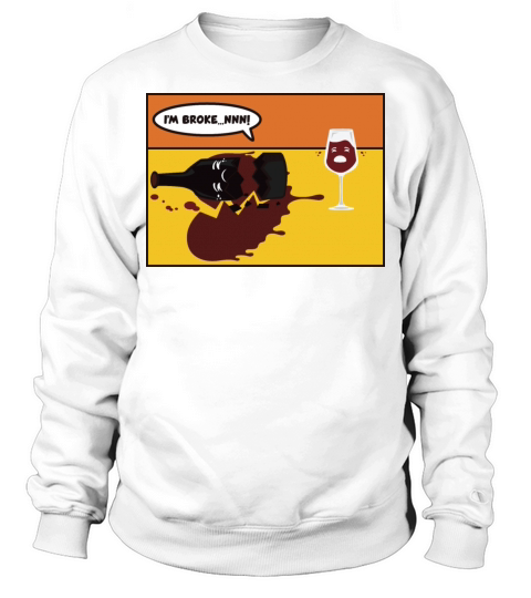 Drunken Melancholy - Funny Sweatshirt Unisex