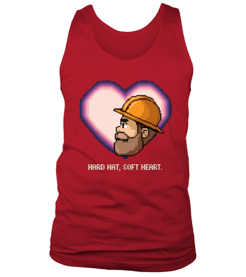 Hard Hat Soft Heart 01 Tank Top Unisex