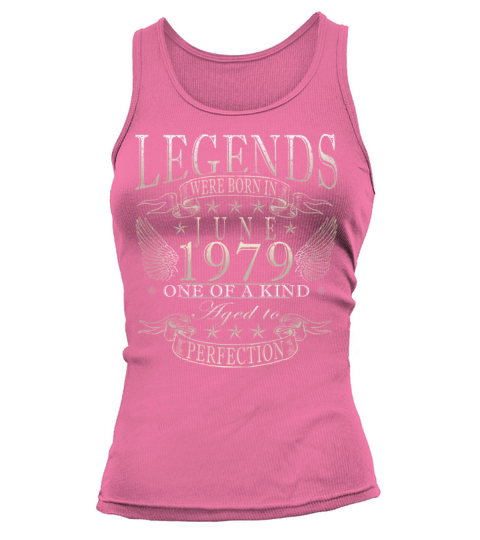 45th birthday 45 years June 1979 Tank top Woman