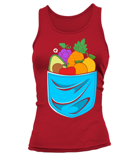 Fruits In A Pocket Healthy Food Nutritionist Tank top Woman