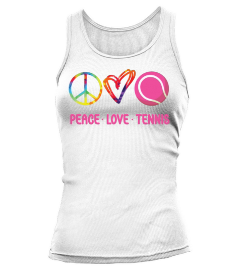 Funny Tennis Player Racket Tie Dye Tank top Woman